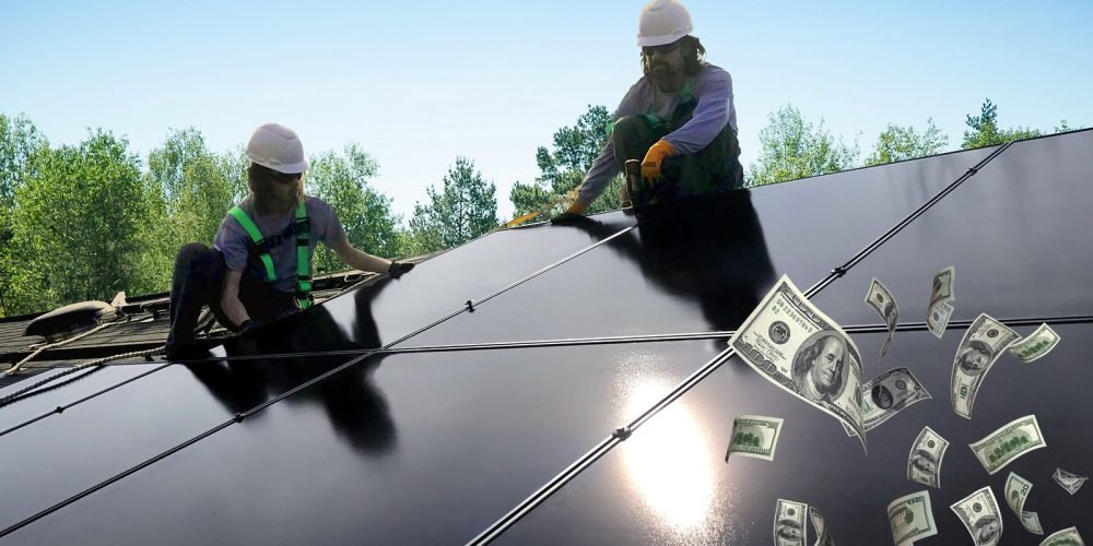 Rooftop Solar PV System, All Black Solar Panel Manufacturer