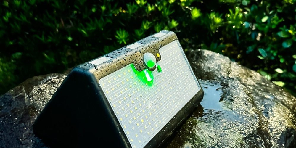 Solar Motion Lights Outdoor, PIR Security Lights Exterior