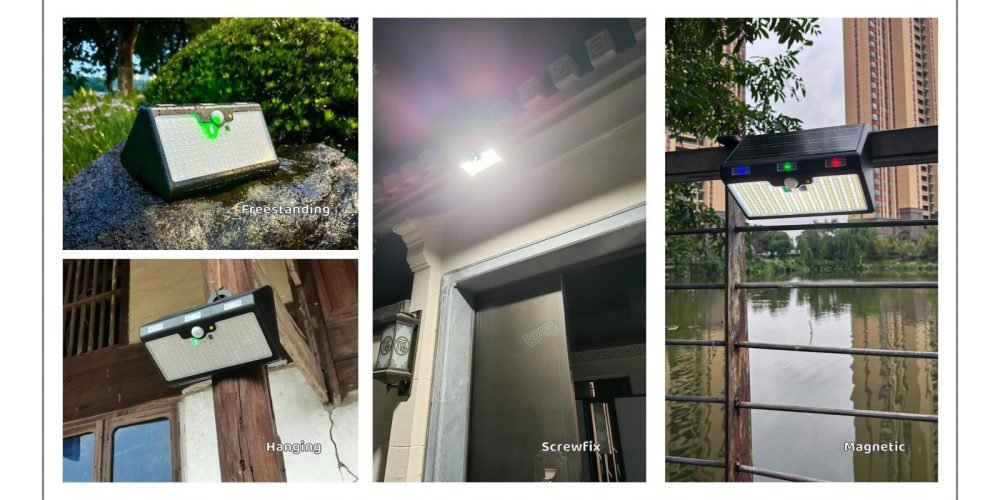 Installation Options for the Best Solar Motion Sensor Lights Screwfix Magnetic Hanging PIR Security Lights